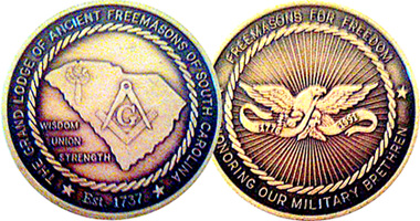 US Masonic Military Honor 1991