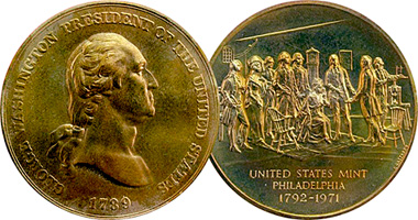 US Mint Philadelphia (1789) 1971