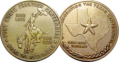 US Texas Centennial 1936