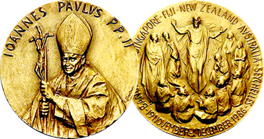 Vatican City John Paul Australia Trip 1986