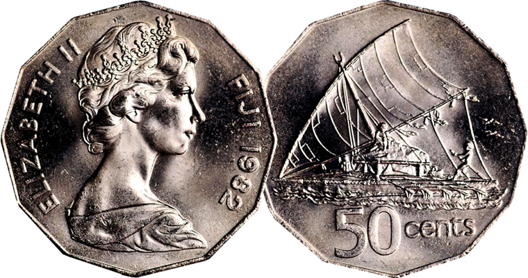 1975 Fiji 50 Cent Coin Value 1975 Fiji 50 Cent Coin Value